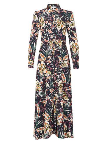Dorothy Perkins *blue Vanilla Blue Long Sleeve Shirt Dress