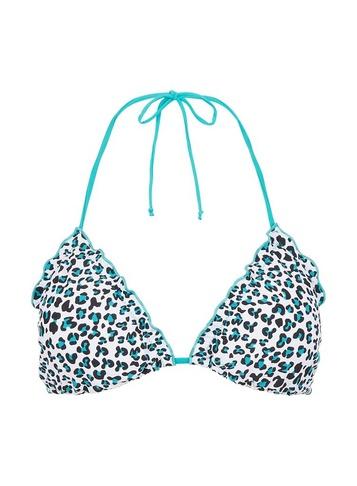 *pieces Multi Colour Leopard Print Bikini Top