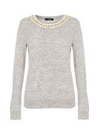 Dorothy Perkins *quiz Pearl Neck Jumper