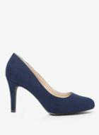Dorothy Perkins Wide Fit Navy Dallas Court Shoes
