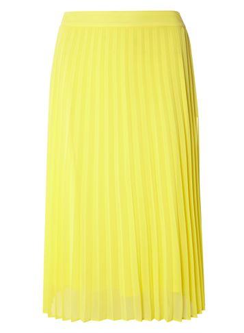 Dorothy Perkins Yellow Chiffon Midi Skirt