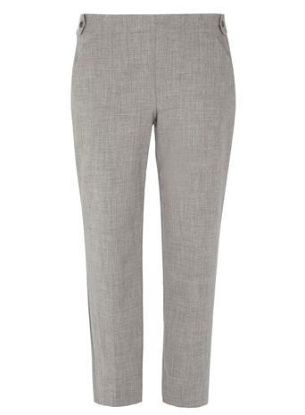 Dorothy Perkins Grey X Hatch Trouser