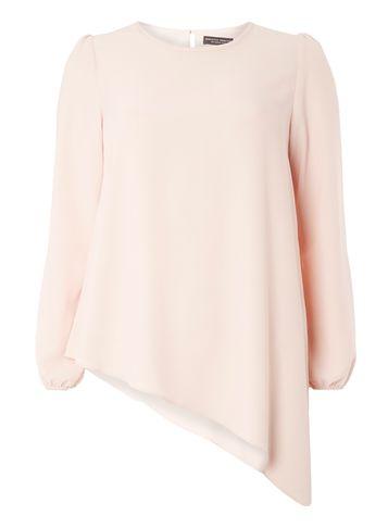 Dorothy Perkins Blush Asymmetric Top