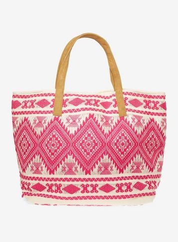 Dorothy Perkins *pieces Pink Gloria Shopper Bag