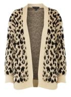 Dorothy Perkins Brushed Leopard Print Cardigan
