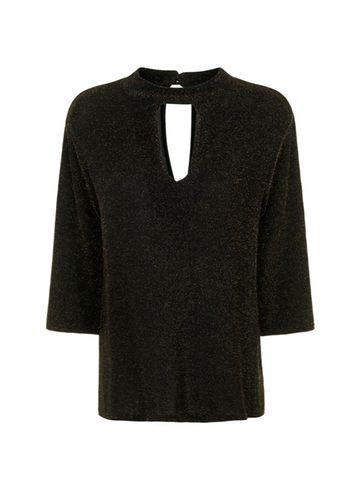 Dorothy Perkins *girls On Film Black Choker Top