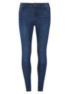 Dorothy Perkins Midwash High Waisted 'bailey' Ultra Stretch Super Skinny Jeans