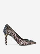 Dorothy Perkins Multi Colour Leopard Print Danielle Court Shoes