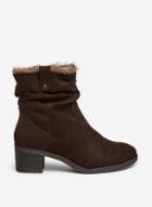 Dorothy Perkins Wide Fit Chocolate Brown Moscow Boots