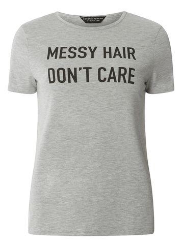 Dorothy Perkins Grey Motif T-shirt