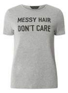Dorothy Perkins Grey Motif T-shirt