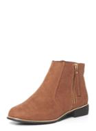 Dorothy Perkins Tan 'merci' Metal Edge Boots