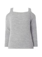 Dorothy Perkins Grey Cold Shoulder Jumper