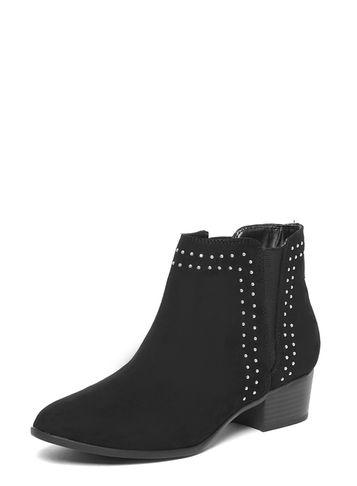 Dorothy Perkins Black 'mila' Stud Chelsea Ankle Boots