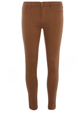 Dorothy Perkins Petite Tan 'frankie' Jeggings