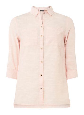 Dorothy Perkins Pink Gold Button Shirt