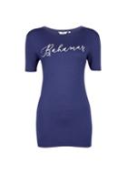 Dorothy Perkins *tall Blue Bahamas Slogan T-shirt