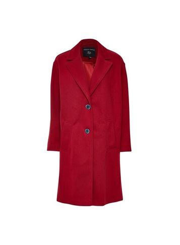 Dorothy Perkins Red Relaxed Coat