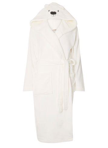 Dorothy Perkins Cream Novelty Polar Bear Robe