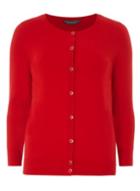 Dorothy Perkins *tall Red Cotton Cardigan