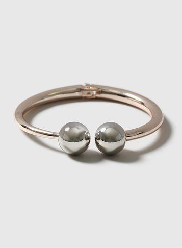 Dorothy Perkins Silver Clamp Bracelet