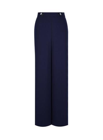 Dorothy Perkins Navy Wide Leg Trousers