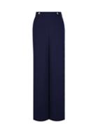 Dorothy Perkins Navy Wide Leg Trousers