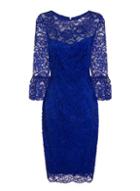 Dorothy Perkins *paper Dolls Blue Lace Bodycon Dress