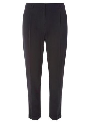 Dorothy Perkins Black Poly Peg Trousers