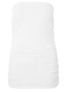 Dorothy Perkins White Ruched Side Bandeau