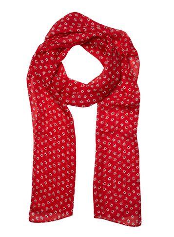 Dorothy Perkins Red Daisy Chiffon Scarf