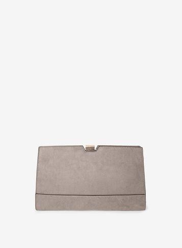 Dorothy Perkins Grey Frame Clutch Bag