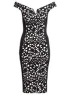 Dorothy Perkins *quiz Flower Bardot Dress