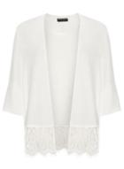 Dorothy Perkins Ivory Lace Hem Cover Up