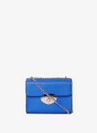 Dorothy Perkins Cobalt Lock Chain Cross Body Bag