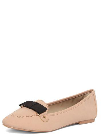 Dorothy Perkins Blush 'lisbon' Bow Loafers