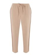 Dorothy Perkins Camel Tie Waist Joggers