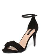 Dorothy Perkins Black 'susanna' Bow Sandals