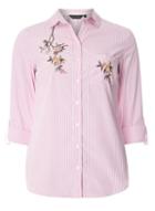 Dorothy Perkins Pink Stripe Embroidered Shirt