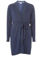 Dorothy Perkins Navy Plain Summer Dressing Gown