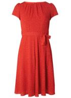 Dorothy Perkins *billie & Blossom Red Chiffon Spotted Dress