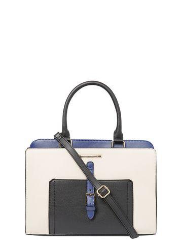 Dorothy Perkins Bone And Blue Belted Tote Bag
