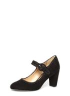 Dorothy Perkins Black 'dotty' Mary Jane Court Shoes