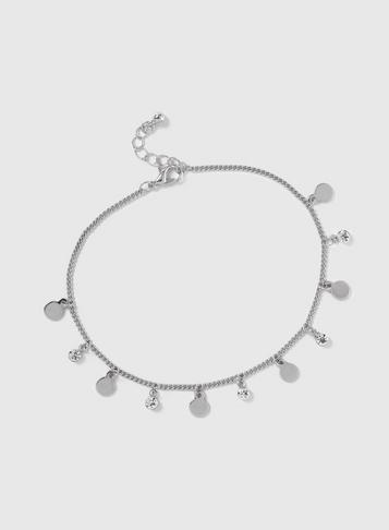 Dorothy Perkins Row Charm Anklet