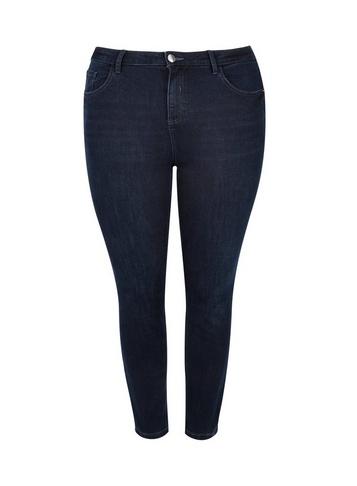 Dorothy Perkins *dp Curve Blue 'darcy' Skinny Ankle Grazer Jeans