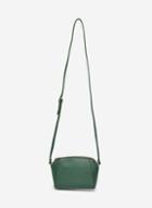 Dorothy Perkins Green Zip Top Cross Body Bag