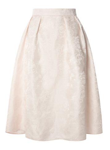 Dorothy Perkins *luxe Blush Metallic Skirt