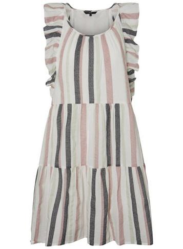 *vero Moda Multi Colour Ruffle Strap Dress