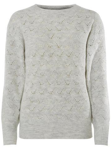 Dorothy Perkins *tall Grey Textured Jumper