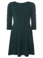 Dorothy Perkins Green Fit And Flare Dress